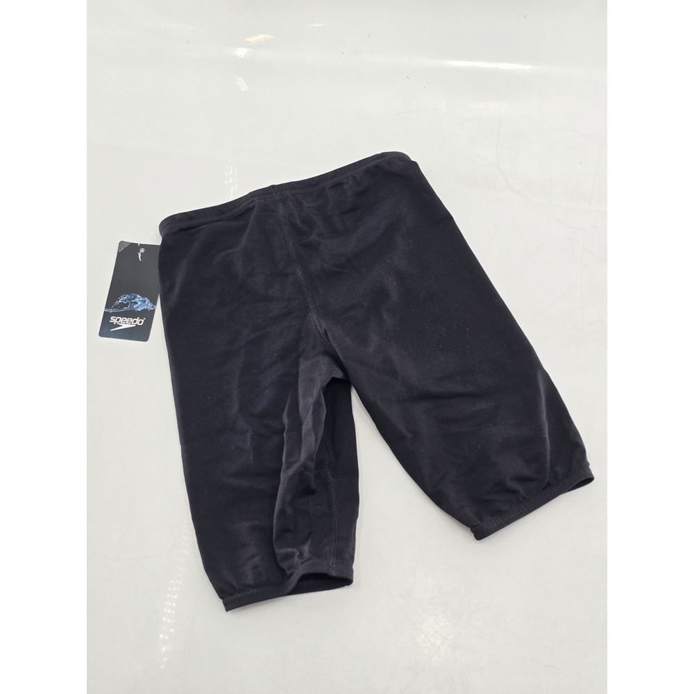 NWT Speedo Boy's Swimsuit Jammer Endurance+ - Black - Size 24 Youth - Picture 6 of 8